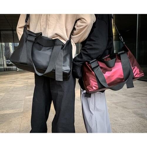 Waterproof Women Men Travel Bags Large Capacity Luggage Bag Streetwear Casual Travel Tote for Teenagers Crossbody Handbag