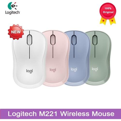 Logitech M221 Bluetooth Mouse Wireless Mouse Silent Mouse with 2.4GHz Optical Ergonomic PC Gaming Mouse for Mac OS/Window 10/8/7