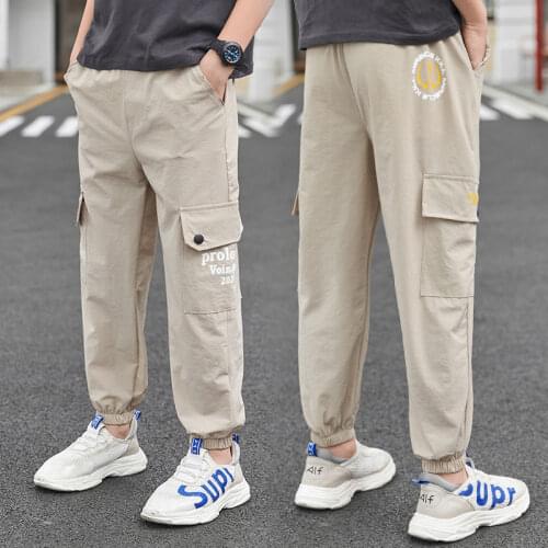 Boys Trousers New Fashion Sports Pants Summer Comfortable Quick-drying Mosquito Pants Kids Clothes