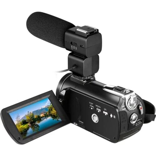 Flash Storage Zoom Card Dimensions Video Digital Video Camera 4K Professional Camcorder