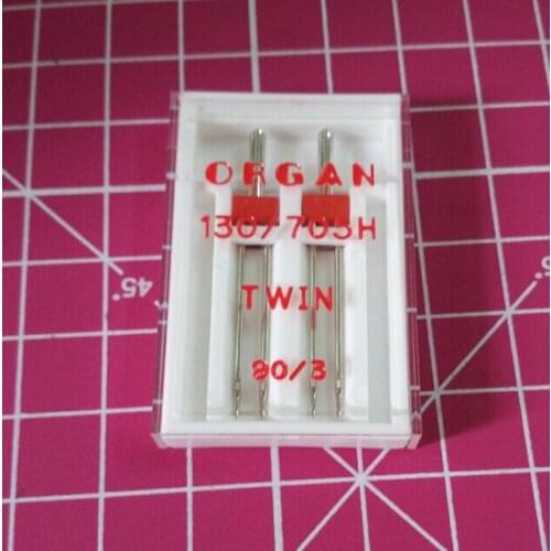 Organ Needles 130/705H Twin needle 70/1.6MM 80/2.5MM 80/3MM Domestic Sewing Machine Twin Needle