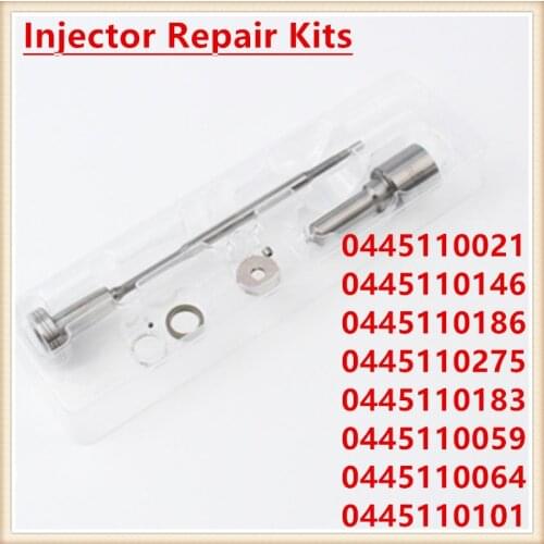 Injector Overhaul Kits 0445110021 0445110146 0445110186 0445110275 0445110183 0445110059 0445110064 0445110101 Repair Kits