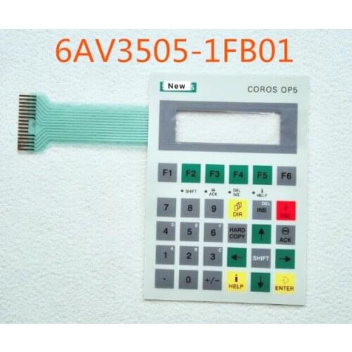 Brand New Membrane keypad for OP5-A1 6AV3505-1FB01 OP5A1 6AV3 505-1FB01 Operating Panel Button Pad