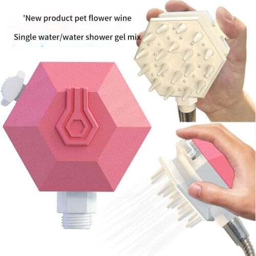 New Products Bathroom Puppy Big Dog Cat Bathing Massage Gloves Brush Soft Safety Silicone Pet Dog Accessories Cat Tools