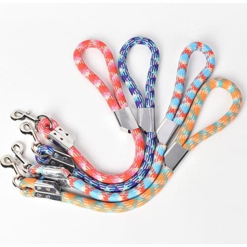 New Bold And Bite Resistant Solid Nylon Rope For Dogs Outdoor Training Pet Nylon Leashes Lead For Chihuahua Accessories Stuff