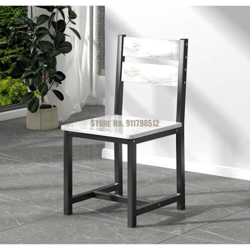 Dining chair home Nordic chair leisure table and chair simple desk chair makeup chair dining chair home restaurant backrest chai