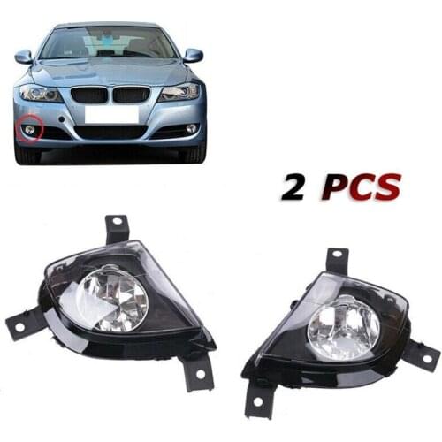 2pcs Front Bumper Replace Clear Fog Lights Lamps for BMW E90 E91 328i 335i 4D 2009-11 Car Front Fog Lights Driving Fog Led Light