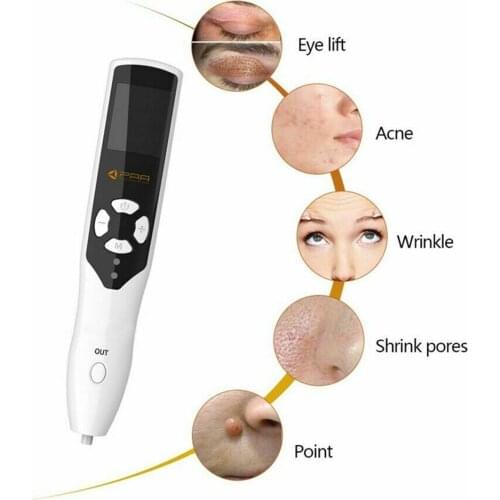 PAA Portable 2 IN 1 Dark Spot Removal Plasma Pen With Ozone Skin Rejuvenation Function Eye Lifting PAA Plasma Beauty Pen