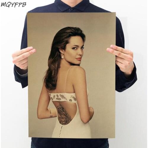 Star Kraft Paper Poster Home Room Bedroom Wall Decoration Painting Core 50.5x35cm