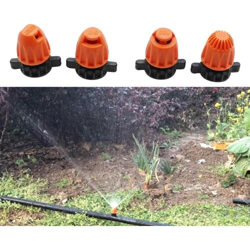Refraction Nozzle with 4mm Thread 90 180 360 Degree Strip Spray Angles Garden Irrigation Agriculture Watering Sprinklers 200Pcs