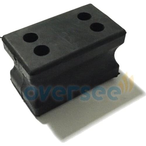 689-44557-00 mount RUBBER lower SIDE for Yamaha Power Parsun 2 stroke 25HP 30HP Outboard Engine 69P 61n