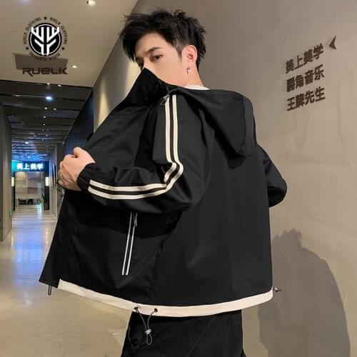 RUELK Hooded Jackets For Men