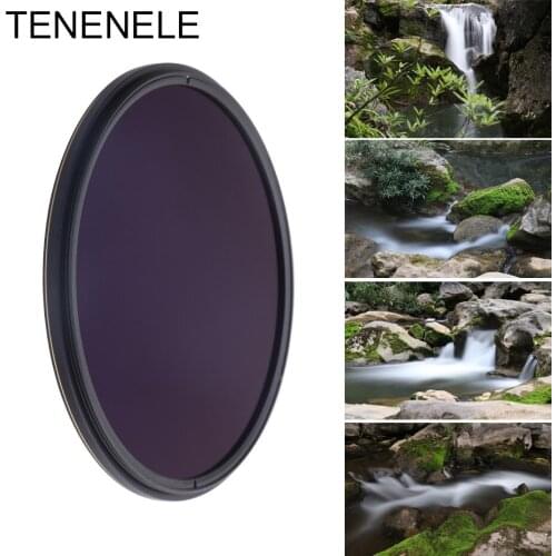 TENENELE 67 72 77 82 mm Neutral Density ND1000 Photography Camera Glass Filter For Nikon Sony Canon EOS Fuji Camera ND Filters