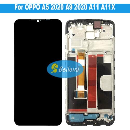 For OPPO A11x PCHM00 / A11 PCHT00 LCD Display Touch Screen Panel Digitizer Assembly For Oppo A9 2020 CPH1937 / A5 2020 CPH1931
