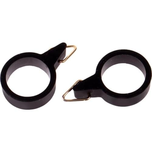 4pcs Treble Hooks Guardians Fishing Lure Spoon Bait Holder Small