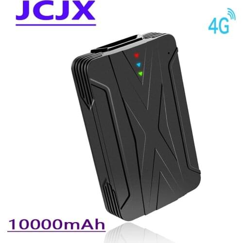 4G GPS Tracker Car Alarm 10000mah 120 Days Standby Voice Monitor Vehicle GPS Tracker Waterproof IP65 Magnets Drop Shock Alarm
