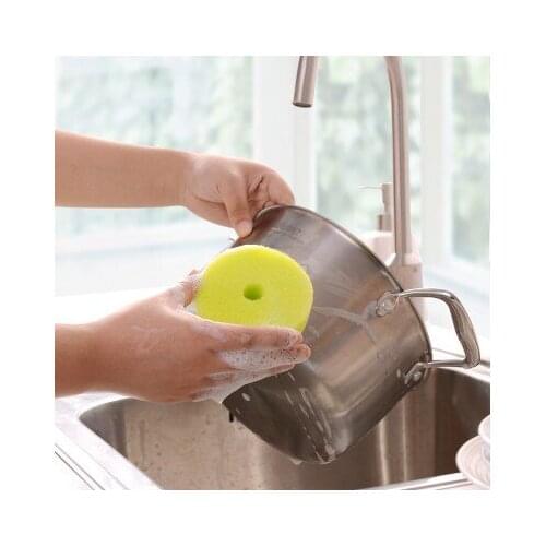 9 cm* 3 cm Wholesale Creative Home Kitchen Dish Wash Washing Cleaning Sponge Brushes 6 packs/lot