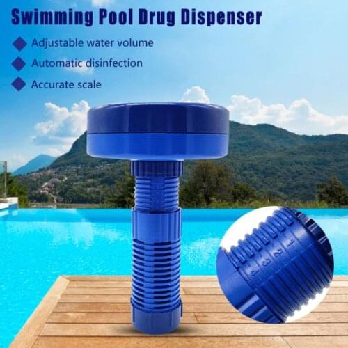 Pool Chlorinator Tablet Chlorine Dispenser Inflatable Floating Dispenser Chlorine Chemical Adjustable Dispenser Floa