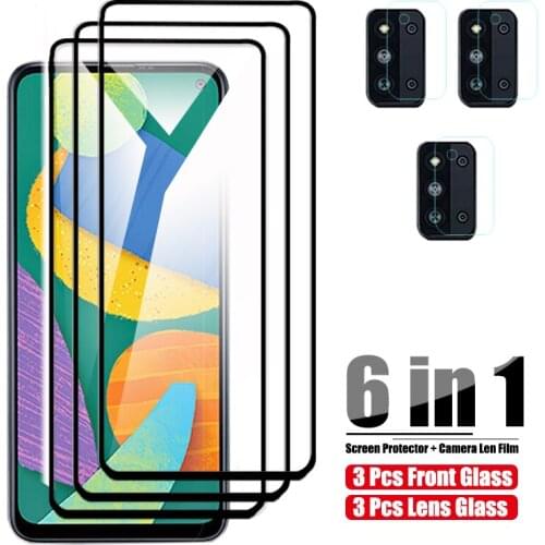 For Samsung Galaxy F52 5G Protective Glass For Samsung F52 Tempered Glass Front Film On Galaxi F 52 Camera Lens Screen Protector