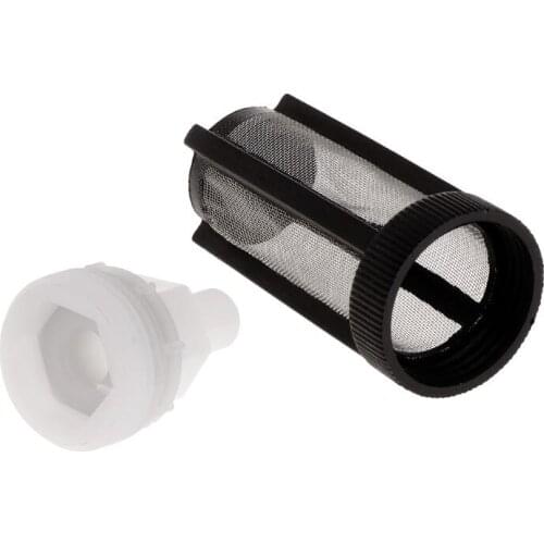 Water Inlet Micro Pump Filter Stainless Steel Net Plastic Frame Irrigation Clean Hose Accessories For 7mm/8mm