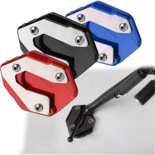 Motorcycle CNC Kickstand Foot FOR RN43 YAMAHA MT-09 Tracer 900 XSR 900 GT 18-20 Side Stand Extension Pad Support Plate Enlarge