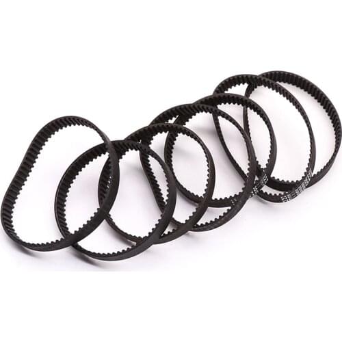 Width 10/15mm HTD 3M Timing Belt Pitch 3mm Closed Loop Rubber Transmission Drive Belts Perimeter 201-231mm Teeth 67- 77T