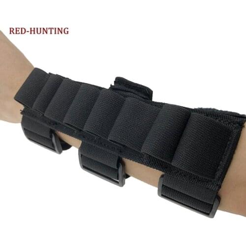 Airsoft Tactical Buttstock Shell Holder Hand Ammo Carrier Holder Pouch Cartridge 8 Round