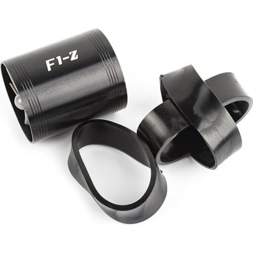 Universal Car Turbine Supercharger & 3 Rubber Covers 3000rpm F1-Z Double Turbo Charger Air Filter Intake Fan Fuel Gas Saver Kit