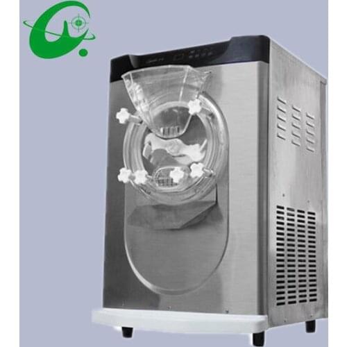 Stainless Steel 5.1L Vertical Desktop hard ice cream machine commercial Hard ice cream making maker with CE