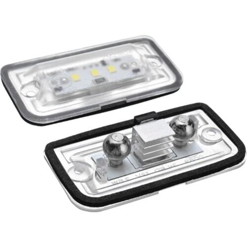 2Pcs License Plate Lights Canbus Led Number Plate For BMW Number License Plate Light Lamp White For BMW E39 M5 E70 E71 X5 X6 M5