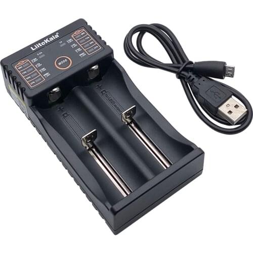 Liitokala lithium battery Lii-202 Rechargeable battery Charger for AA 18650 26650 21700 18350 14500 Batteries