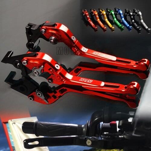 CNC Aluminum Motorcycle Brake Clutch Lever For Suzuki GSR600 2006-2011 2007 2008 2009 2010 Adjustable Folding Extendable GSR 600