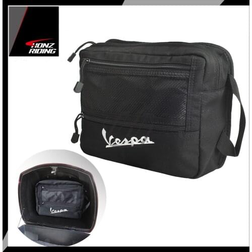 For Piaggio Vespa GTS GTV LX Sprint Primavera 50 125 150 250 300 300ie Trunk Inside Storage Pouch