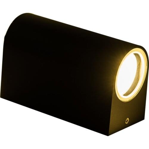 Double-heads LED Wall Lamp Aluminum Outdoor Up Down Wall Light for Home Stair Bedroom Bedside Bathroom Corridor Lighting