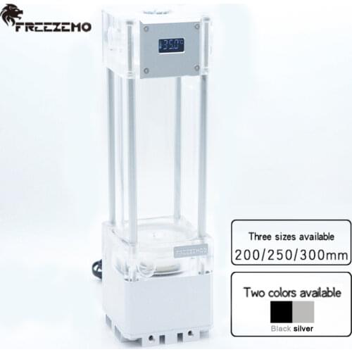 FREEZEMOD Integrated VA LCD Screen Temperature Display Adjustable In and Out Direction Water-cooled Water Pump PUB-FS6WX