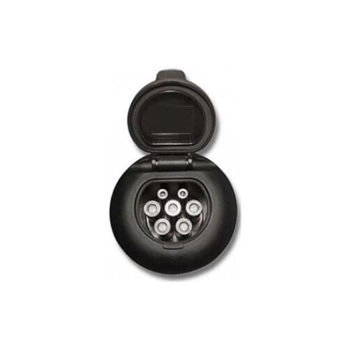 IEC 62196 type 2 ev charging female sockets 3 phase ev charging plug and socket for charging station