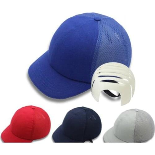 1Pcs Summer Safety Cap Helmet Baseball Hat Style Hard Hat For Work Factory Head Protection Work Safety