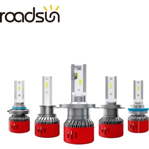 2PCS Car LED Headlight Bulbs H1 H4/HB2/9003 H7 H8/H9/H11 9005/HB3/H10 9006 Auto Headlight Bulbs 60W 6000LM 6000K for 9V to 36V