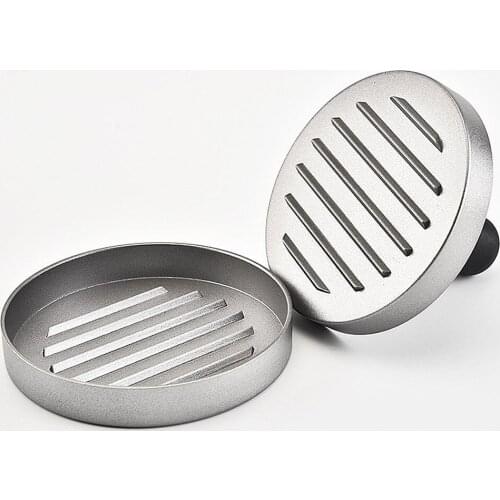 Metal Hamburger Meat Press Mold Burger Patty Grill Maker Machine Kitchen Tools 2020