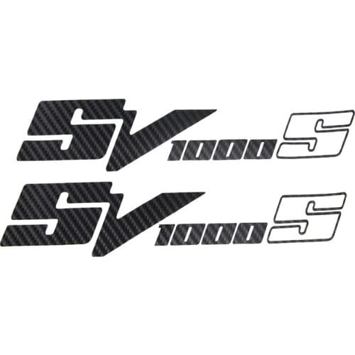 KODASKIN Motorcycle Sticker Decal Carbon 2D for SUZUKI SV1000S
