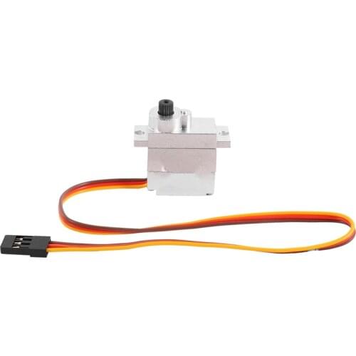 Upgrade Metal for Gear Servo + Metal Arm for MN D90 D91 WPL B1 B14 B16 B24 C14 C24 B36 1:16 Truck 4WD RC Crawler