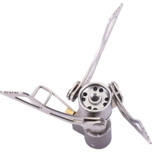 2021 NEW 3000W 45g Camping Oven Gas Stove Outdoor Portable Folding Survival Furnace Stove Pocket Picnic Cooking Gas Cooker