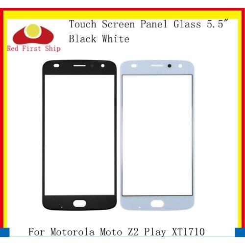 10Pcs/lot Touch Screen For Motorola Moto Z2 Play XT1710 Touch Panel Front Outer LCD Glass Lens For Moto Z2 Play Touchscreen