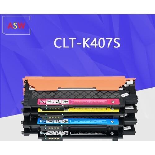 Toner cartridge for samsung CLP320 CLP 320 321 325 CLX3180 CLX3185 CLX 3185 3180 CLT407S CLT-407S CLT 407S CLT-K407S 407