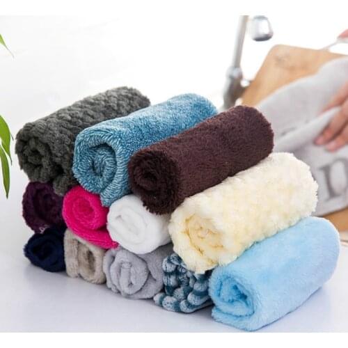 Bamboo Fiber dish Cloth Kitchen Cleaner Wipping Washing Rags Car Cleaning Towel Cloth Bathroom Dust Hand Dryer Towel cozinha