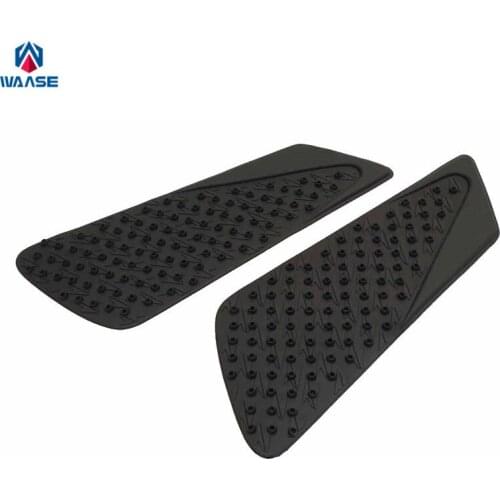 Waase Motorcycyle Tank Pad Protector Sticker Decal Gas Knee Grip Tank Traction Pad Side For Ducati 848 1098 1198