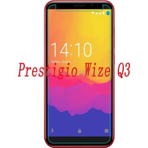 Smartphone 9H Tempered Glass for Prestigio Wize Q3 GLASS Explosion-proof Protective Film Screen Protector cover phone