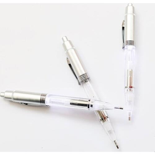 1PC Diamond Painting Cross Stitch Tools Accessories LED Illuminated Plastic Point Drill Pen DIY Handmade Crafts Supplies