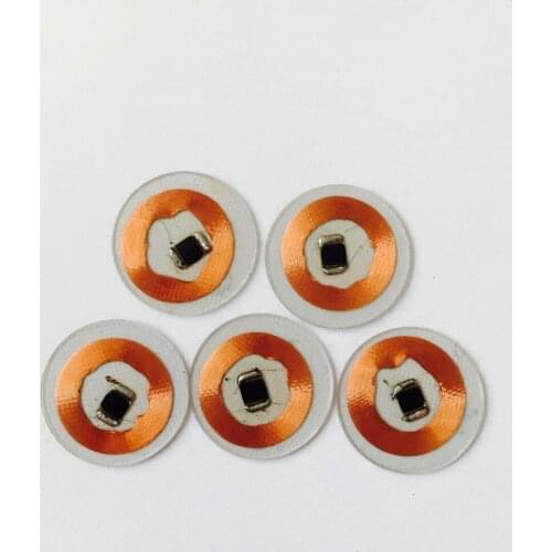 1000Pcs 25mm 125KHz RFID Transparent PVC Tag