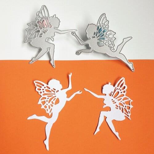 2 beautiful angel metal cutting molds, scrapbooks, DIY photo albums, photo frames, decorative cards